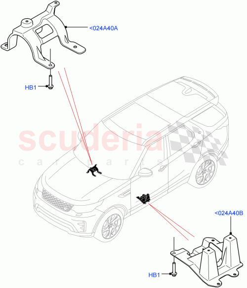 Part Diagram for Land Rover LR080007
