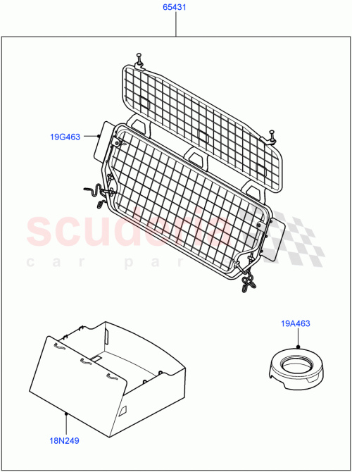 Part Diagram for Land Rover VPLKPET001