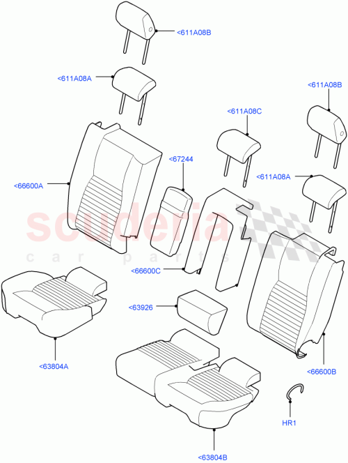 Part Diagram for Land Rover LR058994