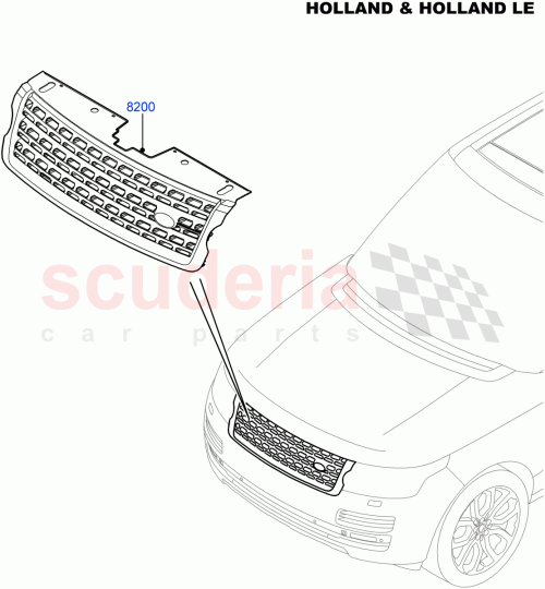Part Diagram for Land Rover LR070327