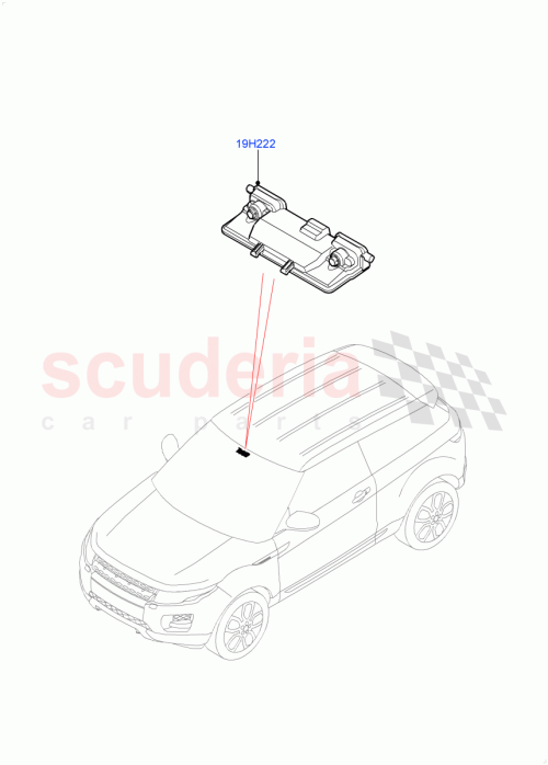 Part Diagram for Land Rover LR096617