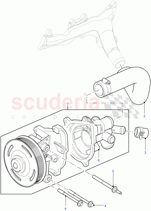 Part Diagram for Land Rover LR071294