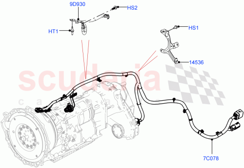 Part Diagram for Land Rover LR170805