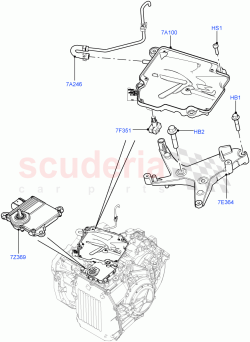 Part Diagram for Land Rover LR052031