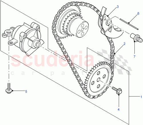 Part Diagram for Land Rover LR004405