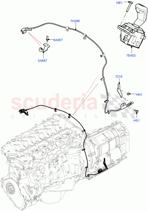 Part Diagram for Land Rover LR131946