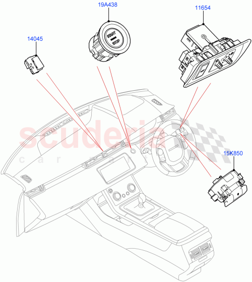 Part Diagram for Land Rover LR090930