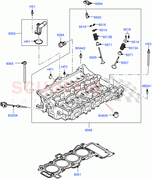 Part Diagram for Land Rover LR171244