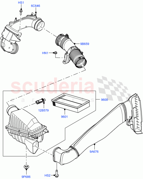 Part Diagram for Land Rover LR144649