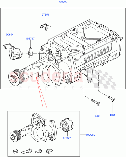 Part Diagram for Land Rover LR082688