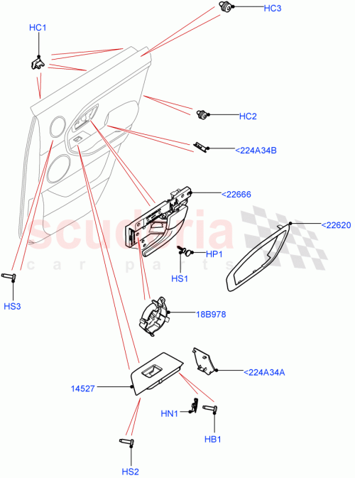 Part Diagram for Land Rover LR028113