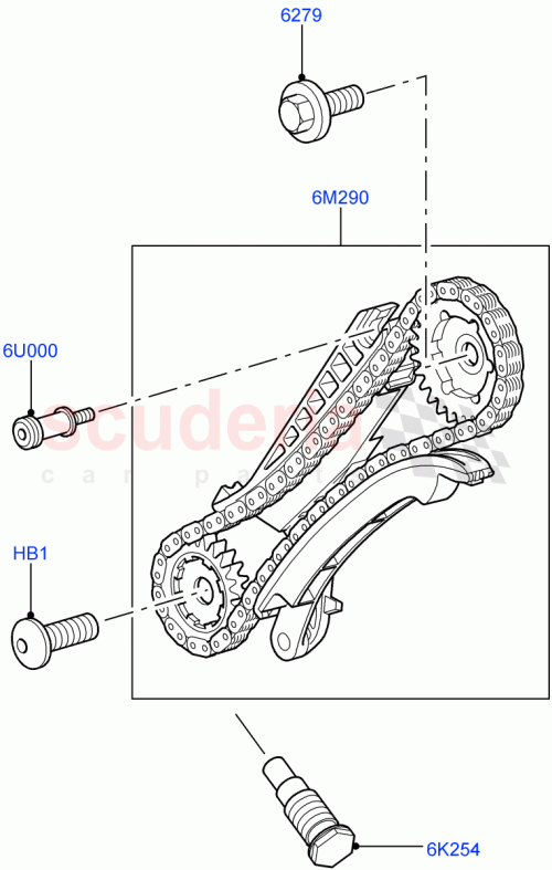 Part Diagram for Land Rover LR010930