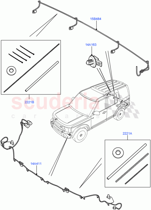Part Diagram for Land Rover LR062203