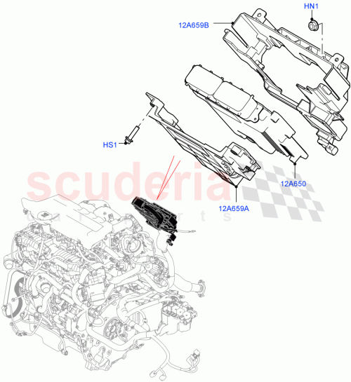 Part Diagram for Land Rover LR135174