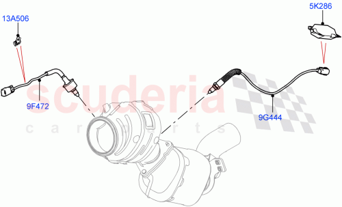 Part Diagram for Land Rover LR137519