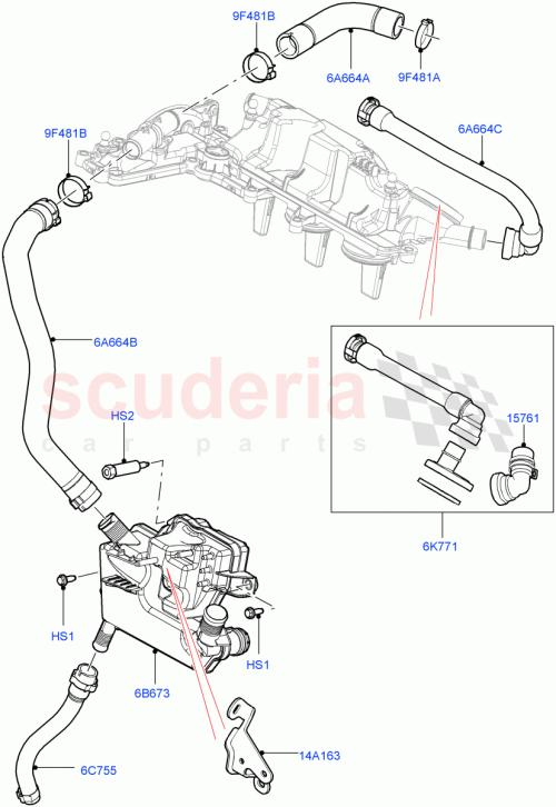 Part Diagram for Land Rover LR084364