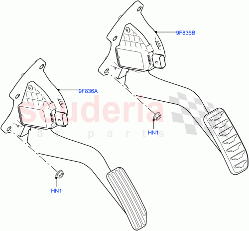 Part Diagram for Land Rover LR027136