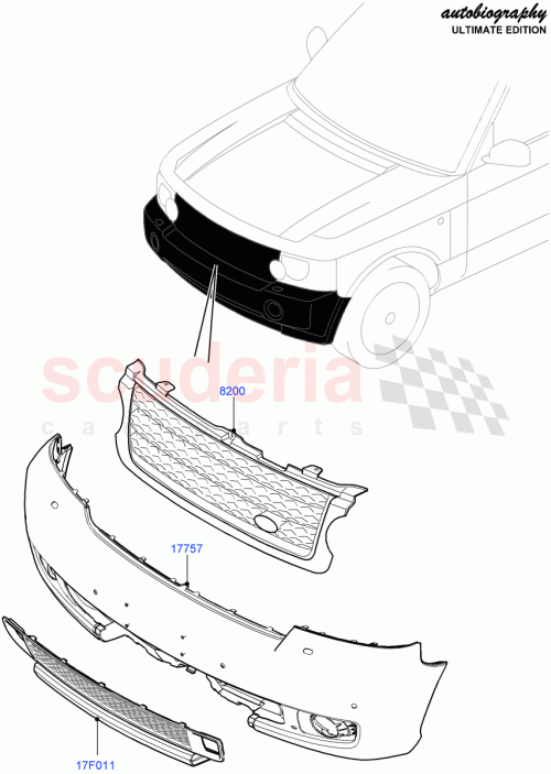 Part Diagram for Land Rover LR038418