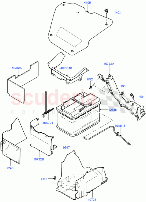Part Diagram for Land Rover LR086426