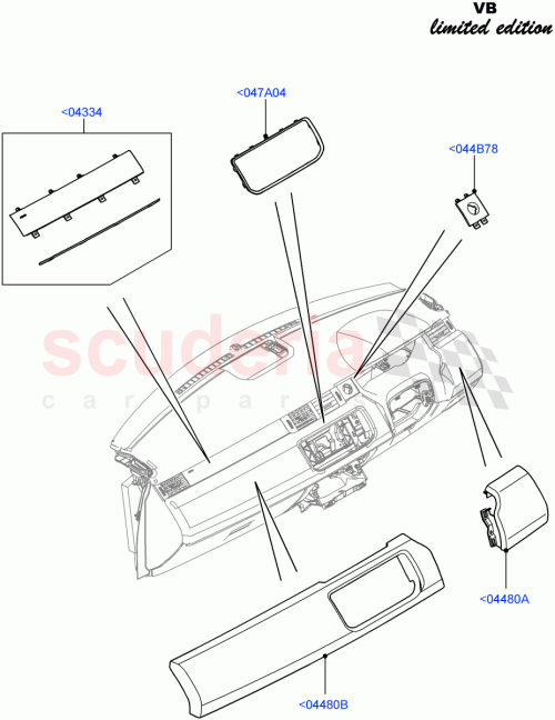Part Diagram for Land Rover LR043423