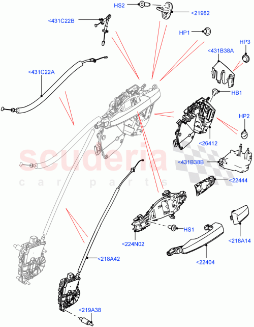Part Diagram for Land Rover LR070431