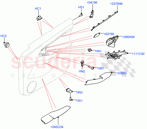 Part Diagram for Land Rover LR114583