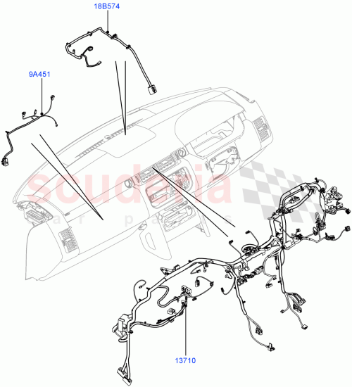 Part Diagram for Land Rover LR061780
