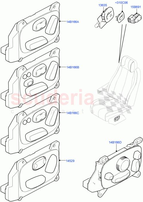 Part Diagram for Land Rover LR044402