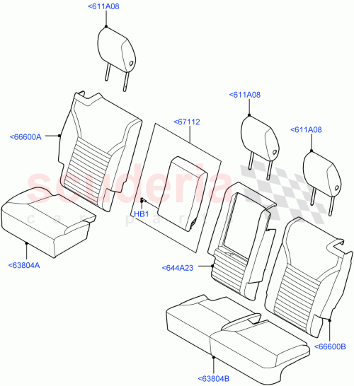 Part Diagram for Land Rover LR080579
