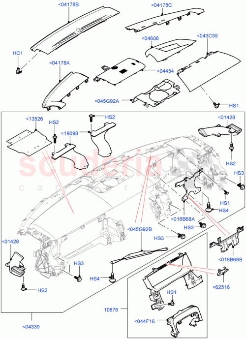 Part Diagram for Land Rover LR056030