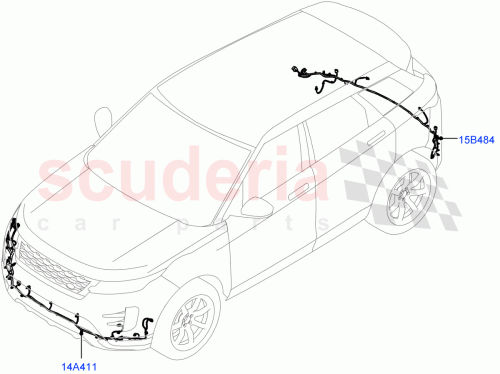 Part Diagram for Land Rover LR124099