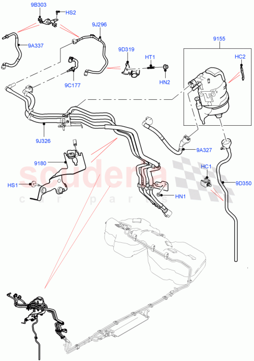 Part Diagram for Land Rover LR093058
