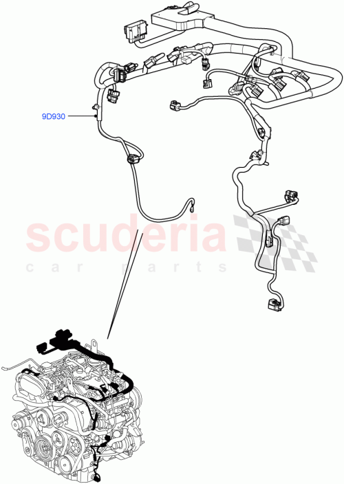 Part Diagram for Land Rover 1387757