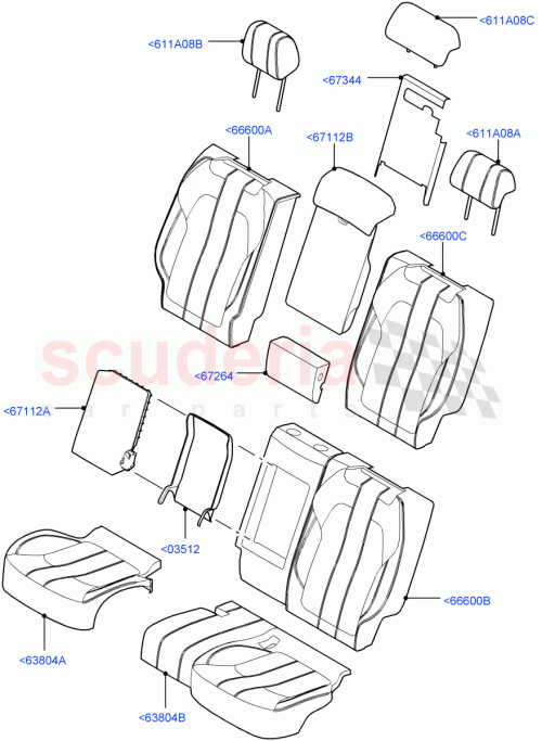 Part Diagram for Land Rover LR064443