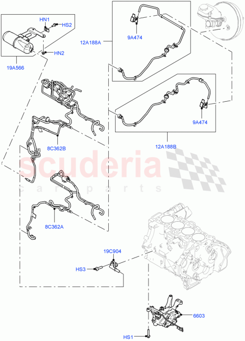 Part Diagram for Land Rover LR128314