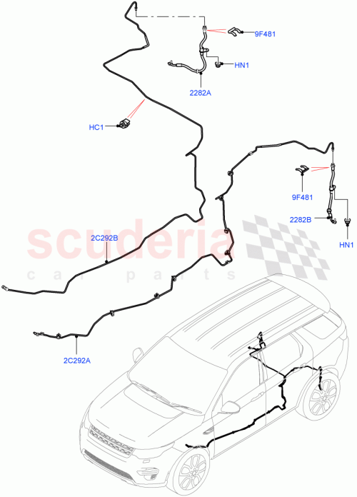 Part Diagram for Land Rover LR126476