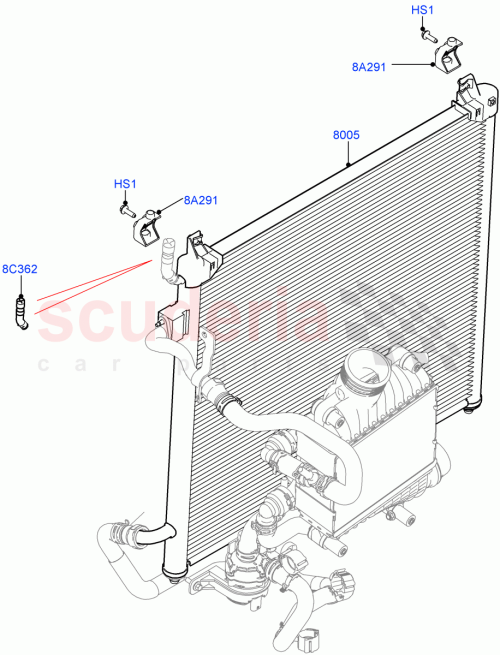 Part Diagram for Land Rover LR018707