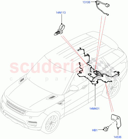 Part Diagram for Land Rover LR088337