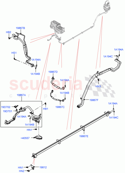 Part Diagram for Land Rover LR133087