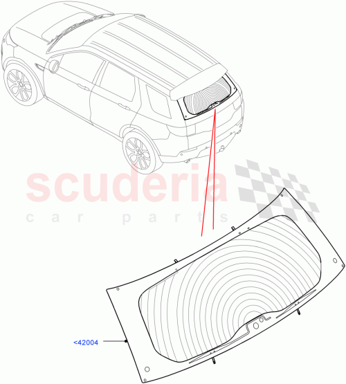 Part Diagram for Land Rover LR140291