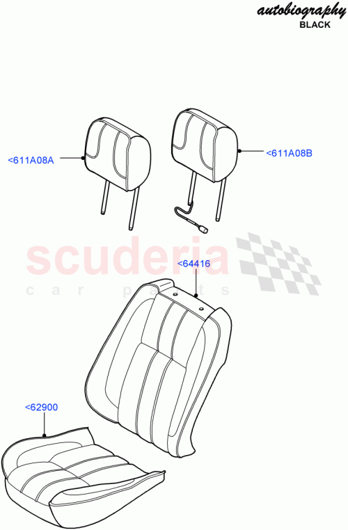 Part Diagram for Land Rover LR021930