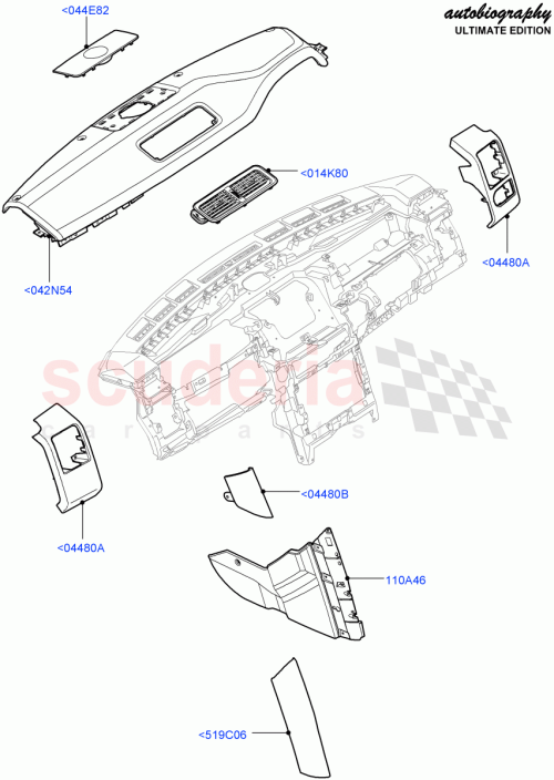 Part Diagram for Land Rover LR030974