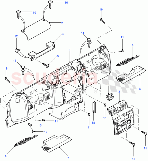 Part Diagram for Land Rover LR048326