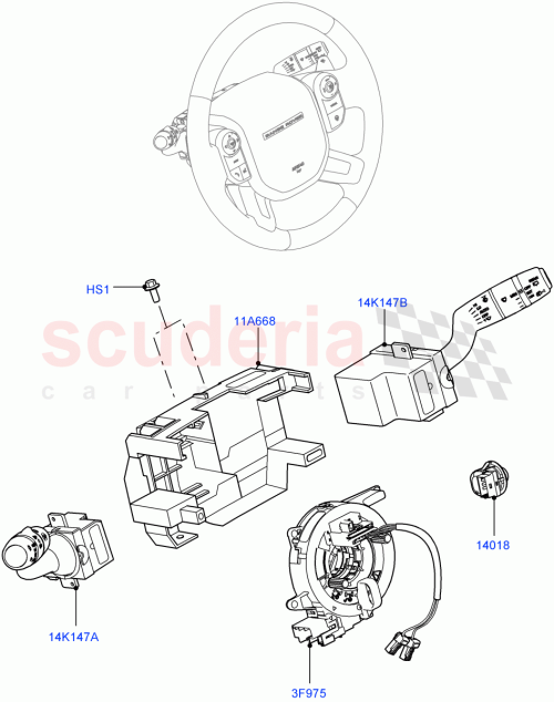 Part Diagram for Land Rover LR034961