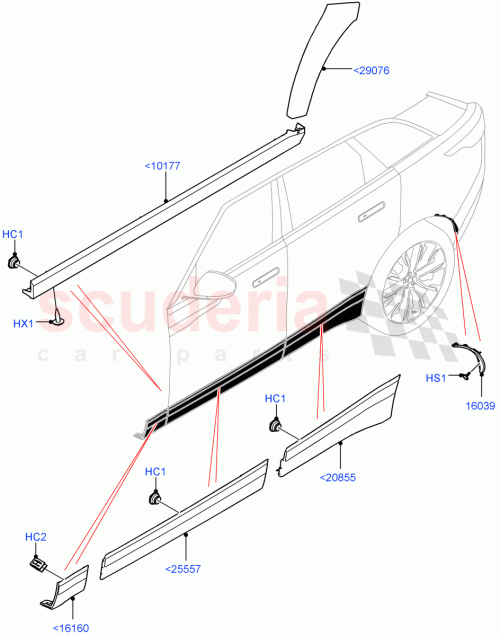Part Diagram for Land Rover LR136959