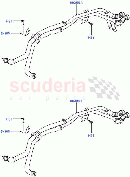 Part Diagram for Land Rover LR013673