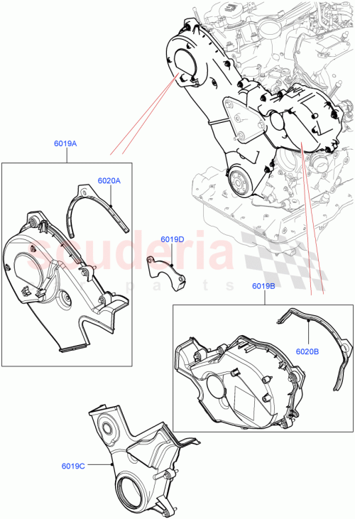 Part Diagram for Land Rover LR091783