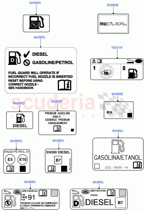 Part Diagram for Land Rover LR148837