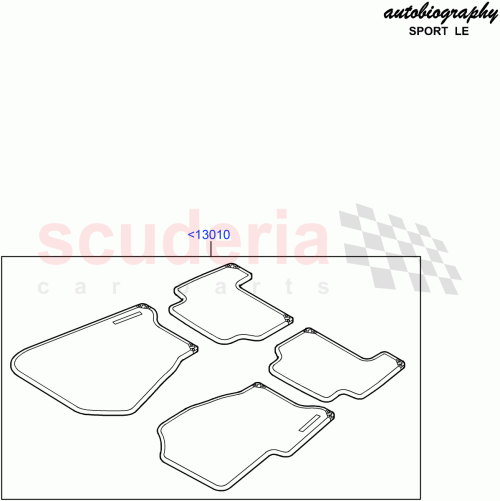 Part Diagram for Land Rover LR029436