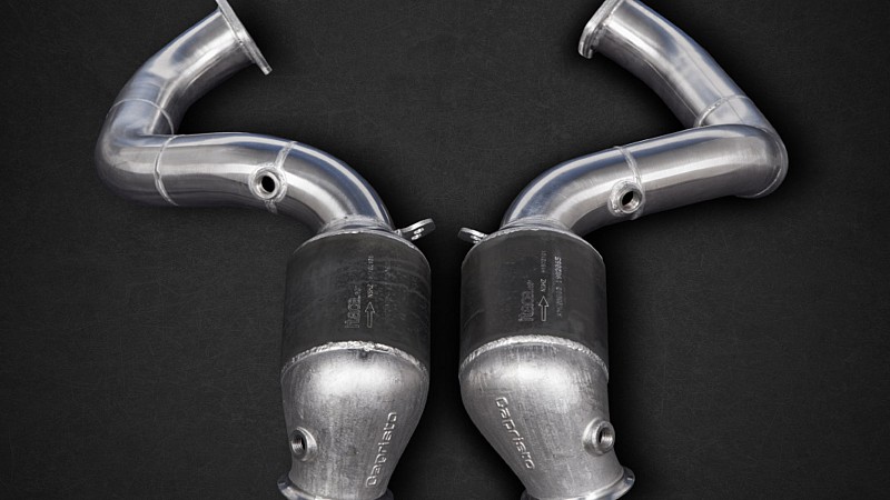Photo of Capristo Catless Downpipe Set for the Alfa Romeo 4C Coupe/Spider - Image 1